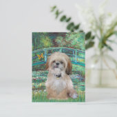Brug (verticaal) - Shih Tzu (P) Briefkaart (Staand voorkant)