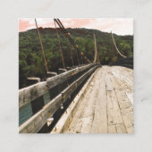 brug vierkante visitekaartje (Voorkant)