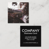 brug vierkante visitekaartje (Voorkant / Achterkant)