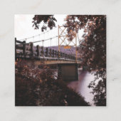 brug vierkante visitekaartje (Voorkant)