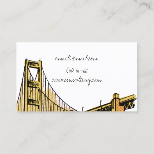  brug visitekaartje (Achterkant)