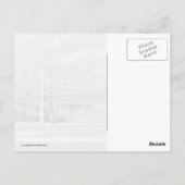 Brug voor beren briefkaart (Achterkant)