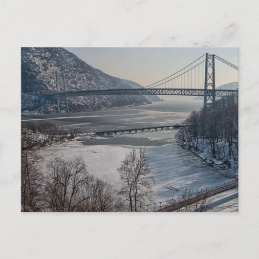 Brug voor beren briefkaart (Voorkant)