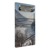 Brug voor beren mini klembord (Schuin)