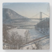 Brug voor beren stenen onderzetter (Voorkant)