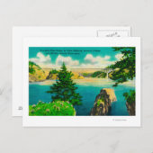 Brug voor de misleiding, Fidalgo en Whidby Island Briefkaart (Voorkant / Achterkant)