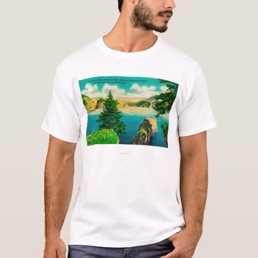 Brug voor de misleiding, Fidalgo en Whidby Island T-shirt (Voorkant)