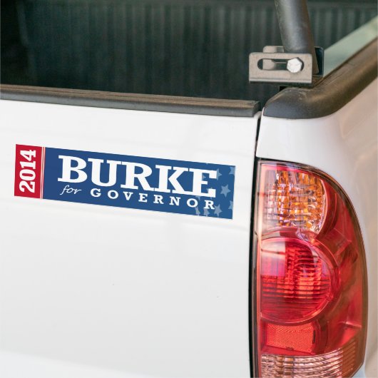 BRUG VOOR GOVERNOR 2014 BUMPERSTICKER (Op Truck)