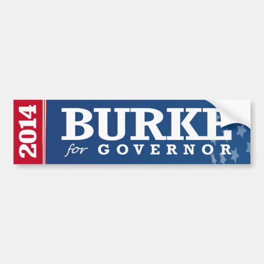 BRUG VOOR GOVERNOR 2014 BUMPERSTICKER (Voorkant)