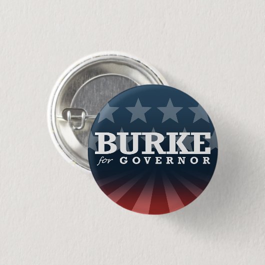 BRUG VOOR GOVERNOR 2014 RONDE BUTTON 3,2 CM (Voorkant /achterkant)