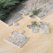 Brug voor Japanse tuinen - Jigzaag Puzzle Legpuzzel (Zijkant)