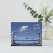 Brug voor luchtliften/Duluth, Minnesota Briefkaart (Staand voorkant)