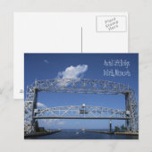 Brug voor luchtliften/Duluth, Minnesota Briefkaart (Voorkant / Achterkant)