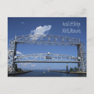 Brug voor luchtliften/Duluth, Minnesota Briefkaart