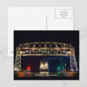 Brug voor luchtliften en vervoer van Algoma Briefkaart (Voorkant / Achterkant)