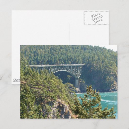 Brug voor misleiding briefkaart (Voorkant / Achterkant)