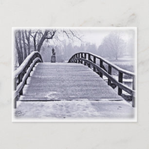 Brug voor snoeren briefkaart