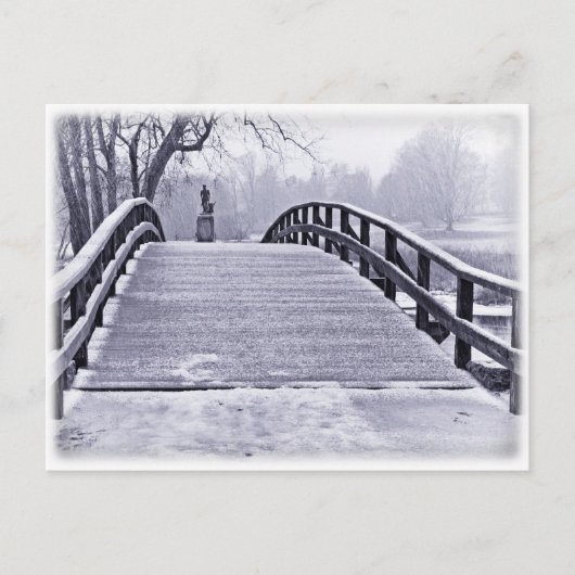 Brug voor snoeren briefkaart (Voorkant)