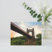 Brug voor wielophanging briefkaart (Staand voorkant)