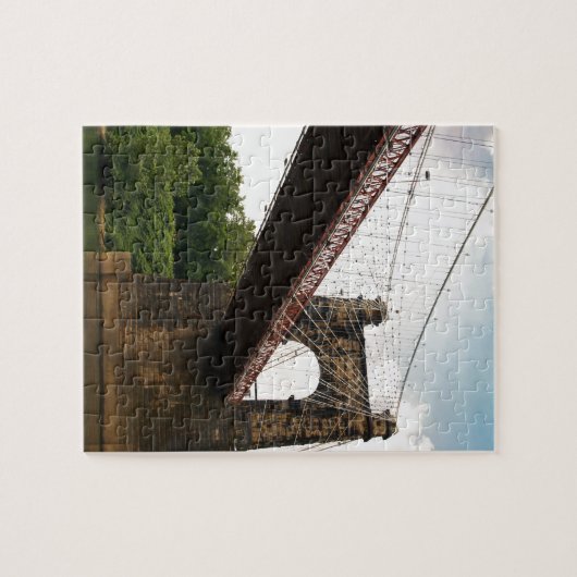 Brug voor wielophanging legpuzzel (Horizontaal)