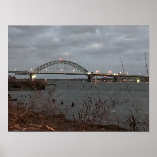 Brug waterschap poster (Voorkant)