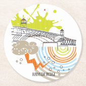 Brugbrug Onderzetter (Voorkant)