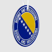 BrugEmblem van de Ronde van Bosnië en Herzegovina Ornament (voorkant)