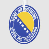 BrugEmblem van de Ronde van Bosnië en Herzegovina Ornament (voorkant)