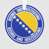 BrugEmblem van de Ronde van Bosnië en Herzegovina Ornament (voorkant)
