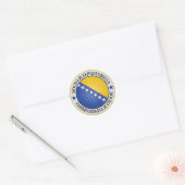 BrugEmblem van de Ronde van Bosnië en Herzegovina Sticker (Envelop)