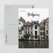 Bruges Belgium Briefkaart (Voorkant / Achterkant)