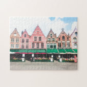 Bruges Market Square Legpuzzel (Horizontaal)