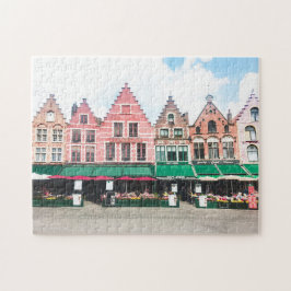Bruges Market Square Legpuzzel