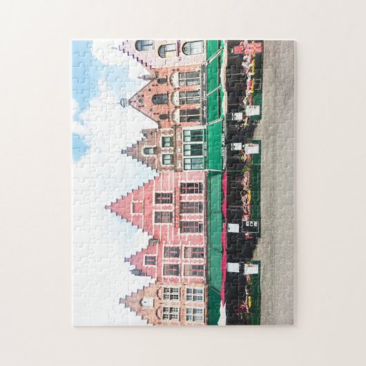 Bruges Market Square Legpuzzel (Verticaal)