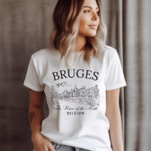 Bruges Vintage Travel – Belgium's "Venice of the N