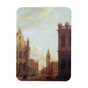 Brugge, 1824 (olie op het paneel) magneet