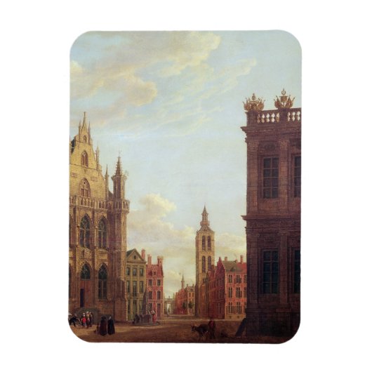 Brugge, 1824 (olie op het paneel) magneet (Verticaal)