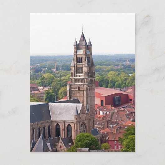 Brugge #19 briefkaart (Voorkant)