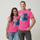 Brugge 2 Waterverf T-shirt (Unisex)