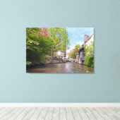 Brugge #35 canvas afdruk (Insitu (Houten vloer))