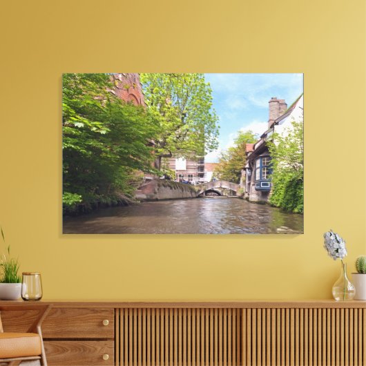 Brugge #35 canvas afdruk (Insitu (Woonkamer))