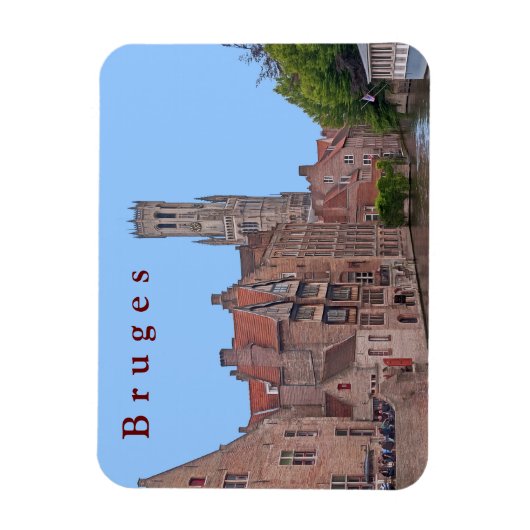Brugge #43 magneet (Verticaal)