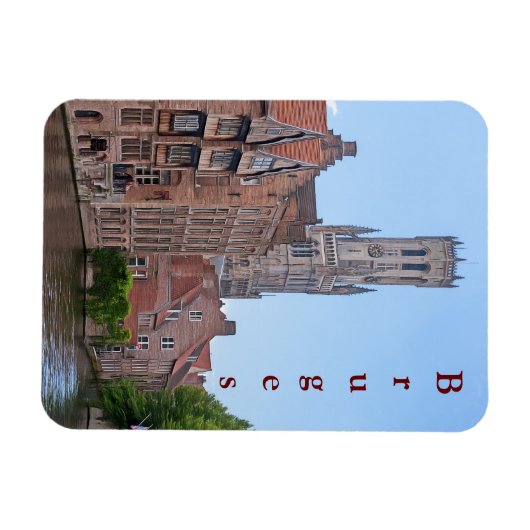 Brugge #44 magneet (Horizontaal)