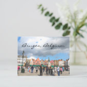 Brugge, België Briefkaart (Staand voorkant)
