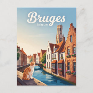 Brugge België Briefkaart