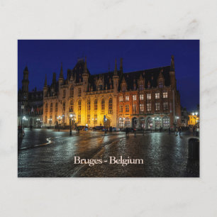 Brugge, België. Briefkaart. Eigen Tekst Briefkaart
