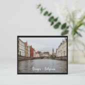Brugge, België. Brujas, Briefkaart Bélgica (Staand voorkant)