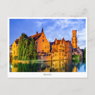 Brugge, België Feestdagenkaart