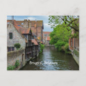 Brugge, België (gelabeld) Feestdagenkaart (Voorkant)