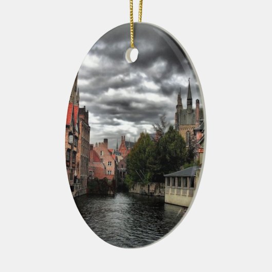 Brugge, België Keramisch Ornament (Links)